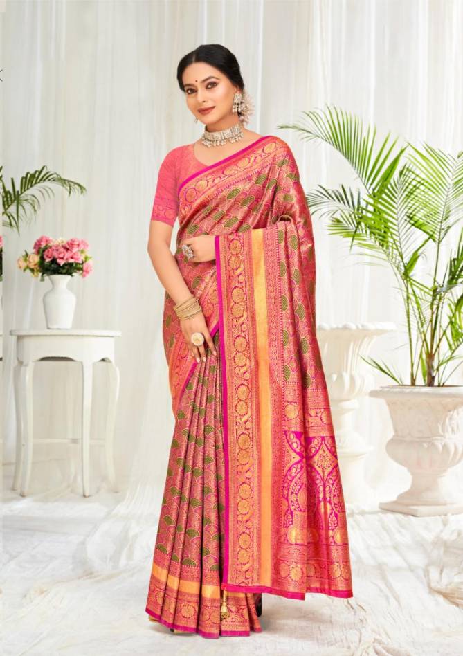 Sheela 19 By Bunawat Designer Banarasi Silk Wedding Sarees Wholesale Price In Surat
